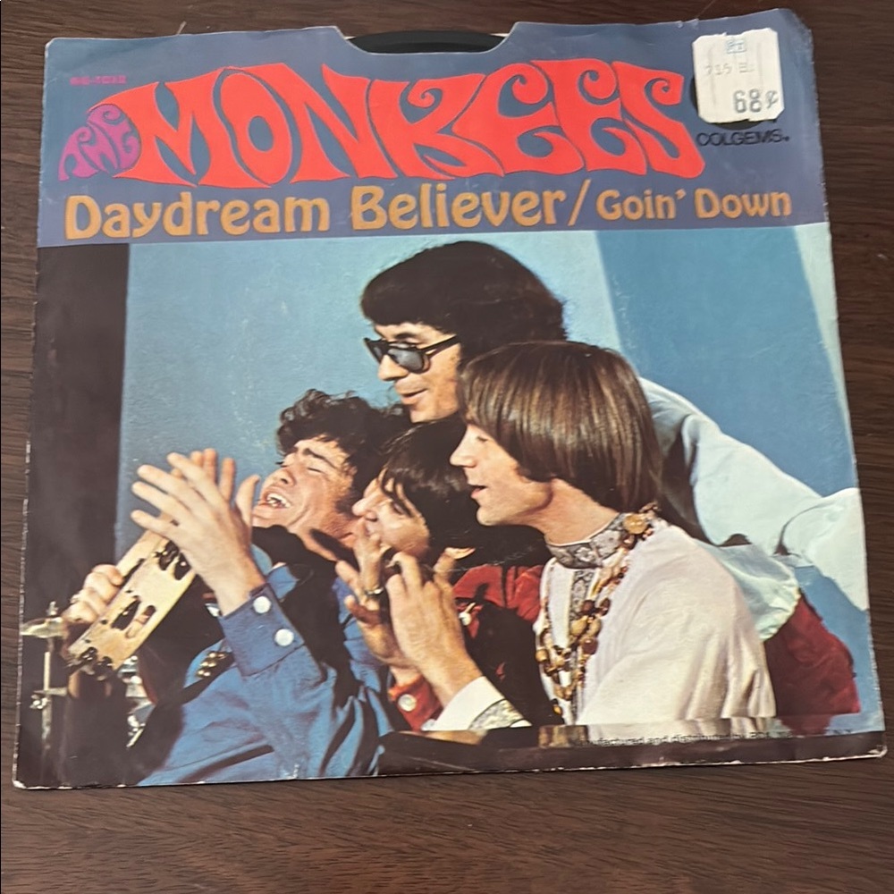 The Monkees Daydream Believer/Goin’ Down Vinyl